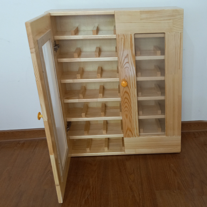 實(shí)木口杯架