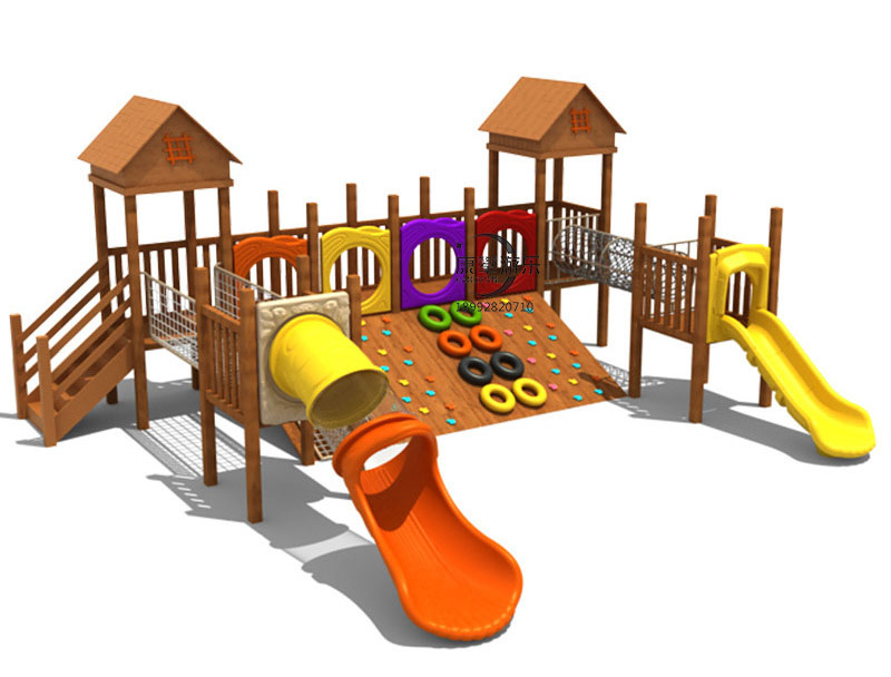 木質滑梯 木質滑梯