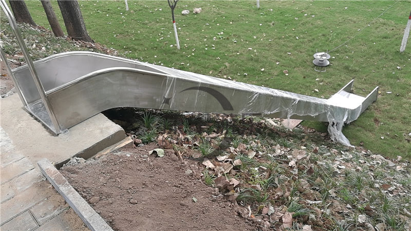 戶外公園不銹鋼滑梯 戶外公園不銹鋼滑梯