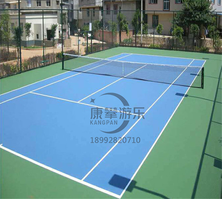 硅PU羽毛場施工