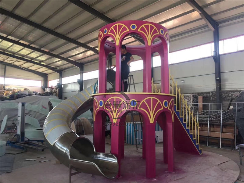 室外不銹鋼滑梯設施定制 室外不銹鋼滑梯設施定制