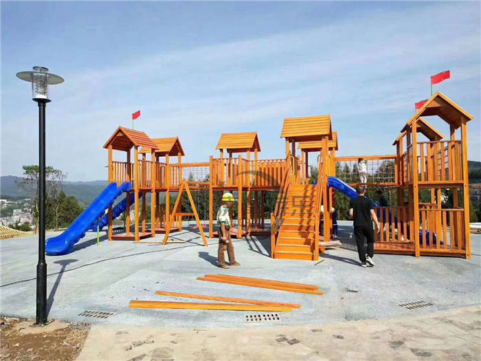 實木兒童組合滑梯 實木兒童組合滑梯