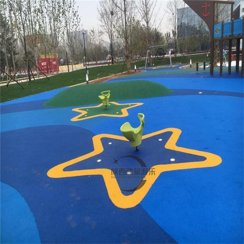 游樂場EEPDM橡膠地面彩色顆粒 游樂場EEPDM橡膠地面彩色顆粒