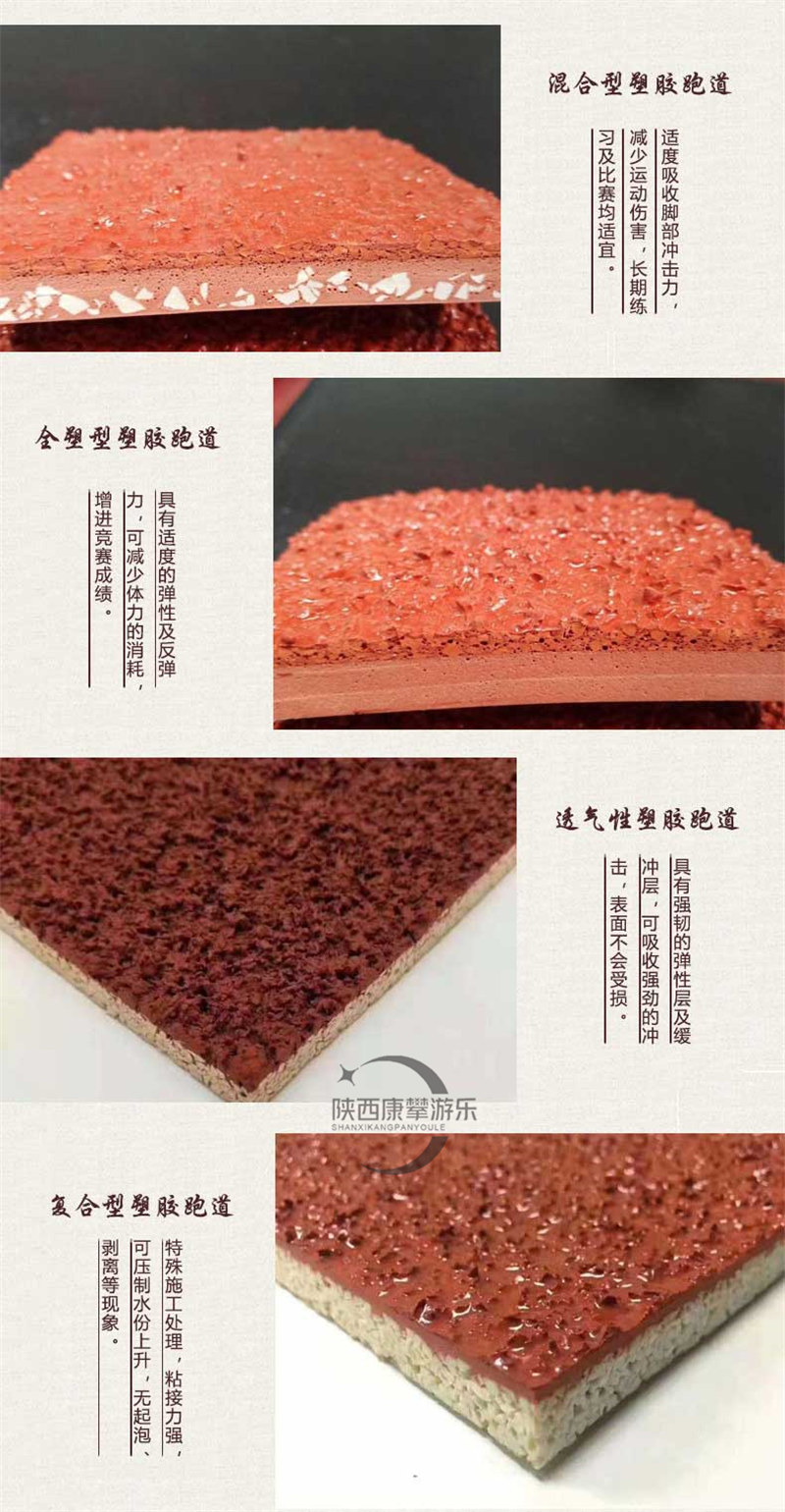 田徑運動場全塑型塑膠跑道材料 田徑運動場全塑型塑膠跑道材料