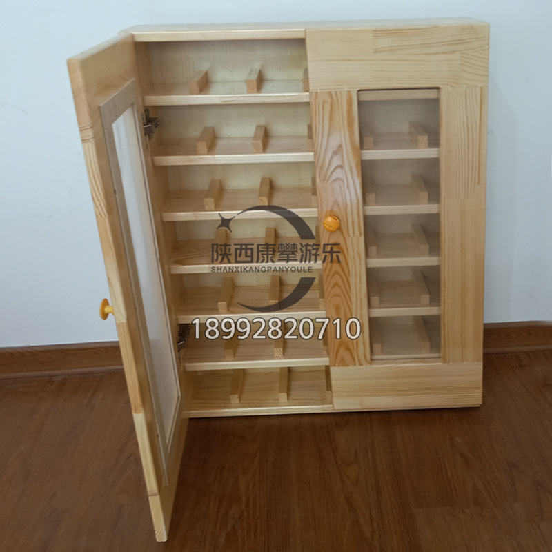 兒童松木口杯架 兒童松木口杯架