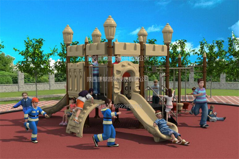 兒童滑梯效果圖