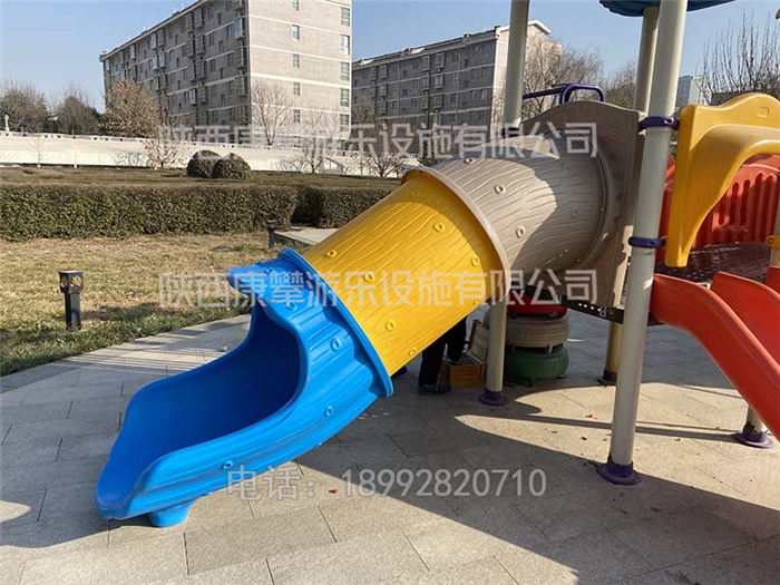 陜西咸陽愿景園小區(qū)兒童滑梯案例 陜西咸陽愿景園小區(qū)兒童滑梯案例