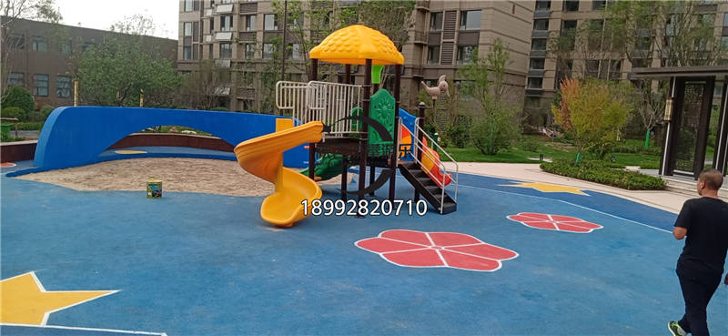 咸陽灃西昆明瀾庭項目兒童游樂設備案例 咸陽灃西昆明瀾庭項目兒童游樂設備案例