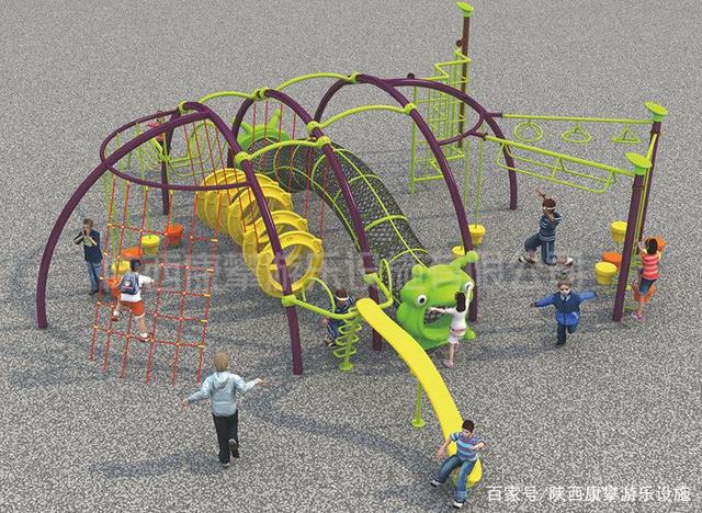 體能拓展爬網組合