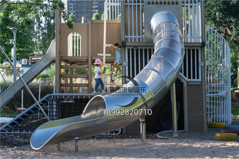 非標(biāo)定制不銹鋼滑梯