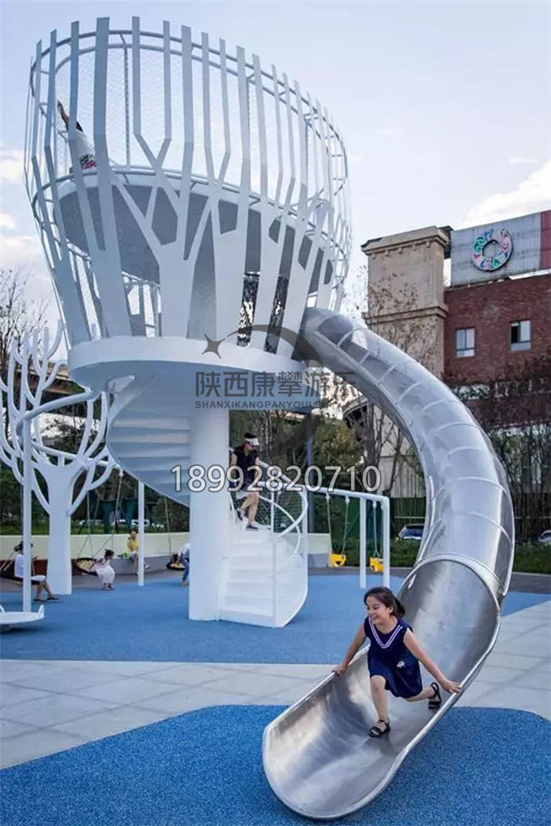 非標(biāo)定制不銹鋼滑梯