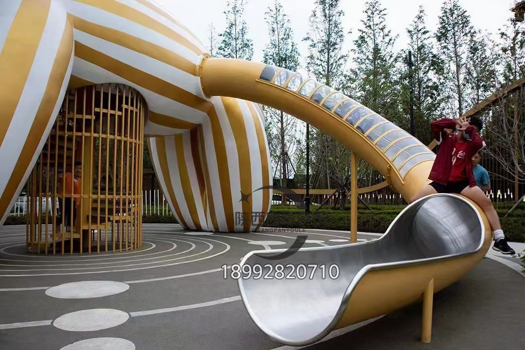 非標不銹鋼滑梯 非標不銹鋼滑梯