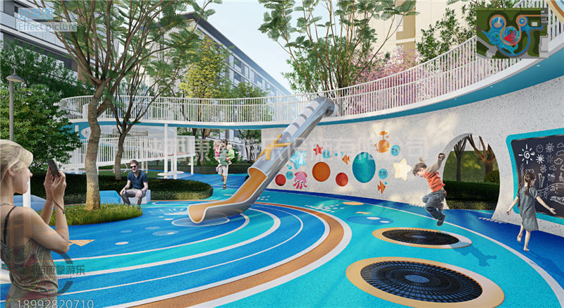 平臺(tái)長(zhǎng)廊不銹鋼滑梯定制