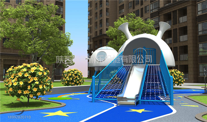 戶外足球造型不銹鋼滑梯定制 戶外足球造型不銹鋼滑梯定制