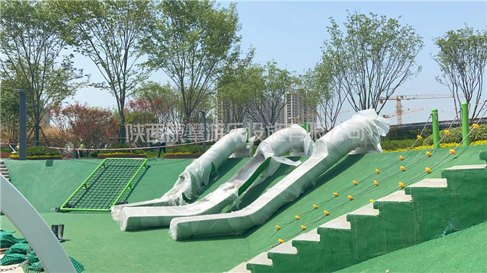 西安高新區(qū)永安渠海綿城市公園案例