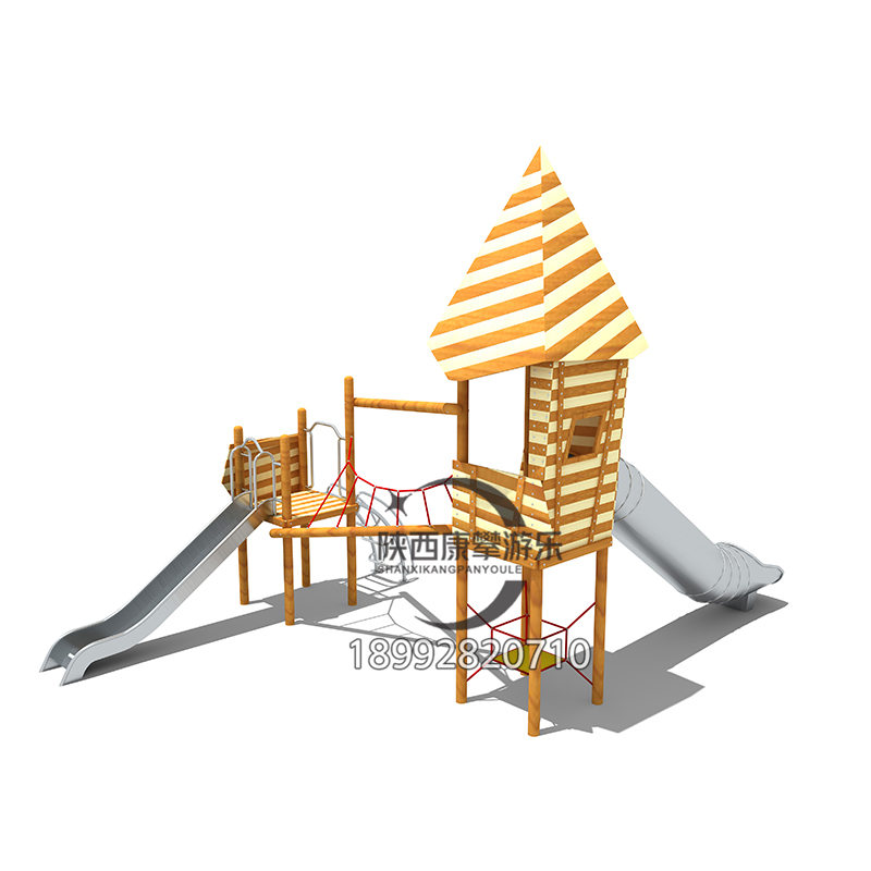 木制組合滑梯 木制組合滑梯