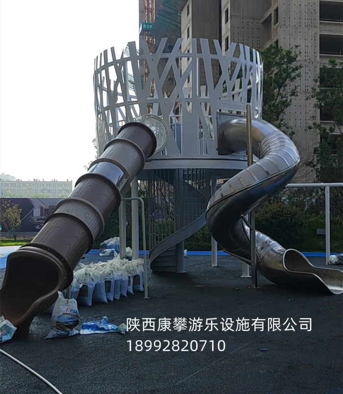 戶外不銹鋼滑梯 戶外不銹鋼滑梯