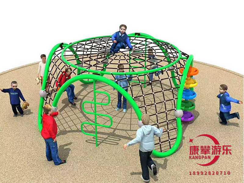 戶外兒童爬網(wǎng)非標(biāo)定制游樂設(shè)備