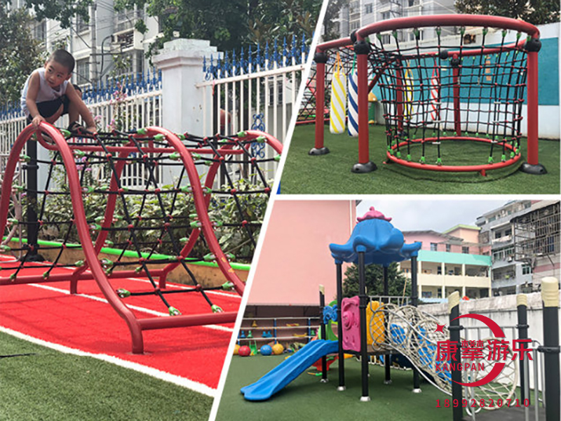 戶外兒童爬網(wǎng)非標(biāo)定制游樂設(shè)備產(chǎn)品工藝