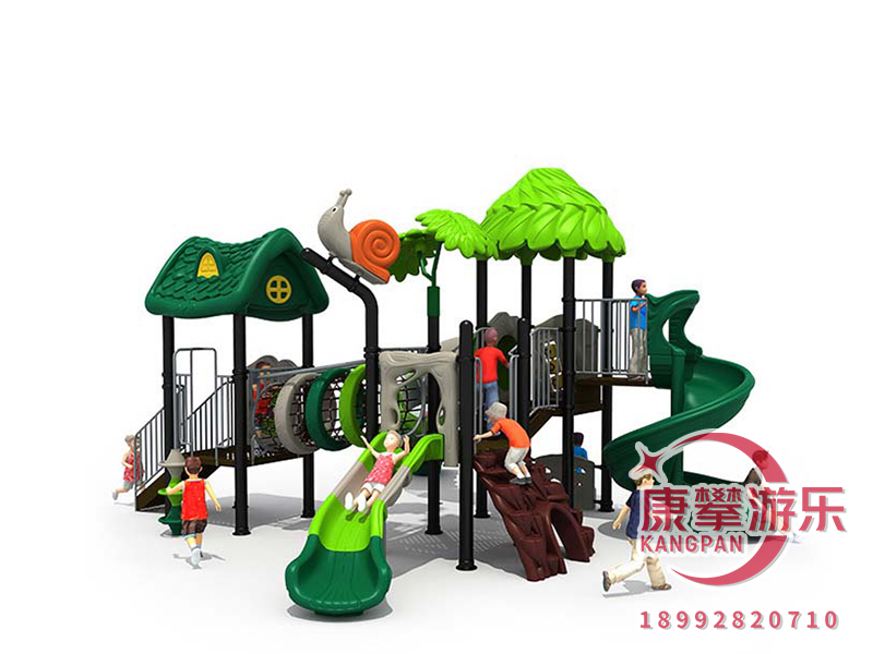 大型塑料組合滑梯