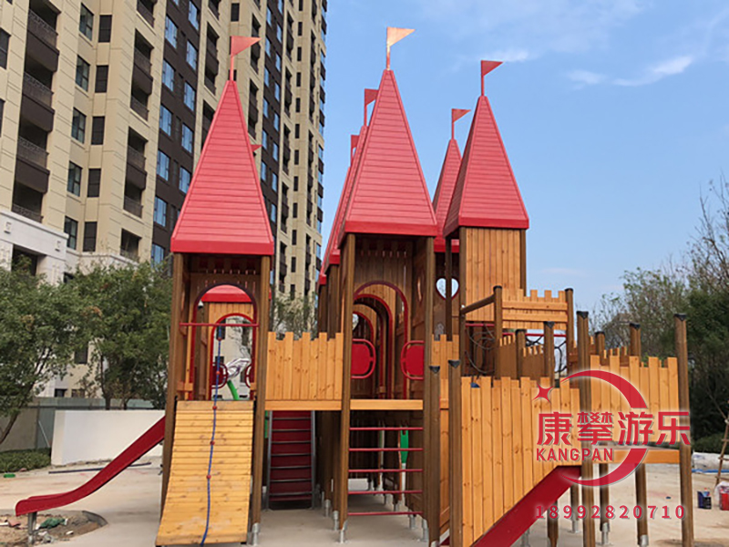 木質(zhì)組合滑梯