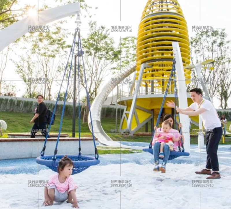 無(wú)動(dòng)力游樂(lè)設(shè)施網(wǎng)盤秋千