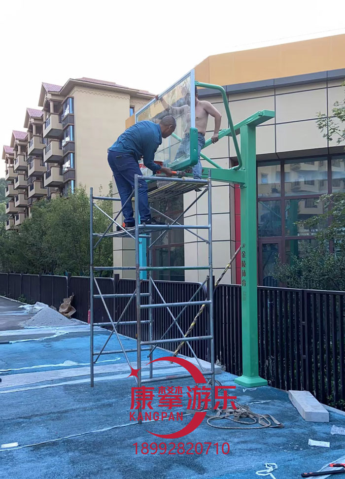 戶外籃球框安裝 戶外籃球框安裝