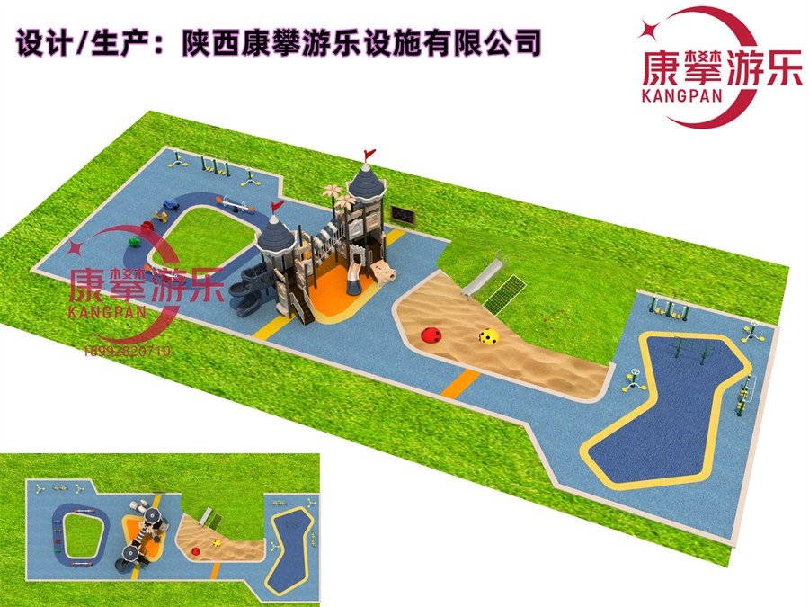 西安航天城某高檔小區(qū)兒童游樂設(shè)施案例 西安航天城某高檔小區(qū)兒童游樂設(shè)施案例