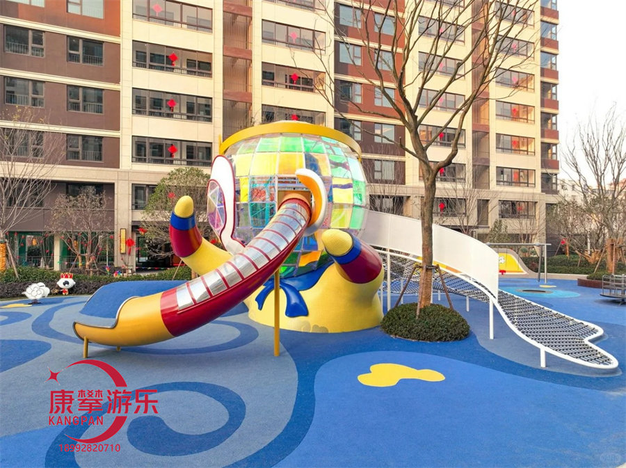 小區(qū)非標(biāo)造型不銹鋼滑梯定制 小區(qū)非標(biāo)造型不銹鋼滑梯定制